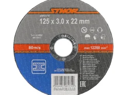 TARCZA DO CIĘCIA METALU 125 X 3,0 X 22 MM