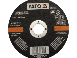 TARCZA DO CIĘCIA STALI NIERDZEWNEJ 125X2,5X22 MM