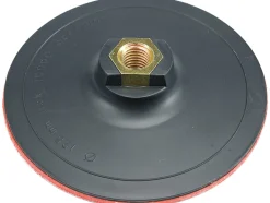 TARCZA GUMOWA Z RZEPEM DO SZLIFIERKI KĄTOWEJ 125 MM