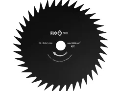 TARCZA TNĄCA Z ZĘBAMI UKOŚNYMI DO KOSY 250MM / 25,4MM