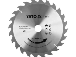 TARCZA WIDIOWA DO DREWNA 255X24TX30MM DLA YT-82171;YT-82173;YT-82165