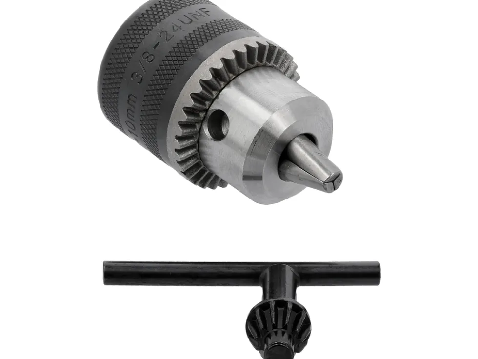 UCHWYT WIERTARSKI Z KLUCZEM, 10MM,3/8"