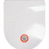 UNIWERSALNA DESKA WC SUPER SLIM Z DUROPLASTU WOLNOOPADAJĄCA Z WYPINANNIEM JEDNYM PRZYCISKIEM