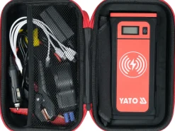 URZĄDZENIE ROZRUCHOWE/POWER BANK 16000MAH Z WYŚWIETLACZEM LCD I ŁADOWANIEM INDUKCYJNYM