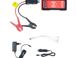 URZĄDZENIE ROZRUCHOWE/POWER BANK 16000MAH Z WYŚWIETLACZEM LCD I ŁADOWANIEM INDUKCYJNYM