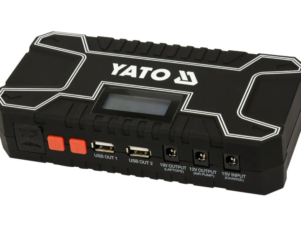 URZĄDZENIE ROZRUCHOWE/POWER BANK 12000MAH Z WYŚWIETLACZEM LCD