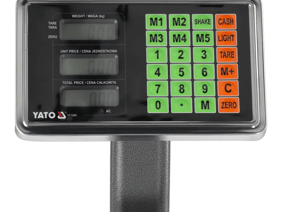 WAGA ELEKTRONICZNA PLATFORMOWA 150KG/50G