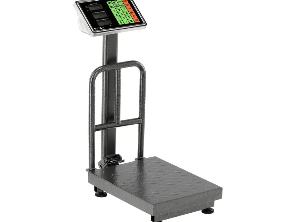 WAGA ELEKTRONICZNA PLATFORMOWA 150KG/50G