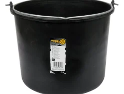 WIADRO BUDOWLANE, CZARNE 21L