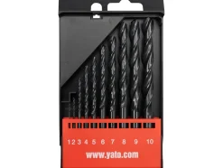 WIERTŁA DO METALU HSS, 1-10 MM, ZESTAW 10 SZT.