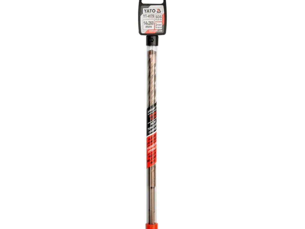 WIERTŁO DO BETONU 14X260 MM SDS PLUS 3-POINT