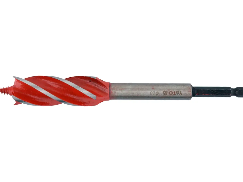 WIERTŁO DO DREWNA 4-OSTRZOWE 20MM HEX
