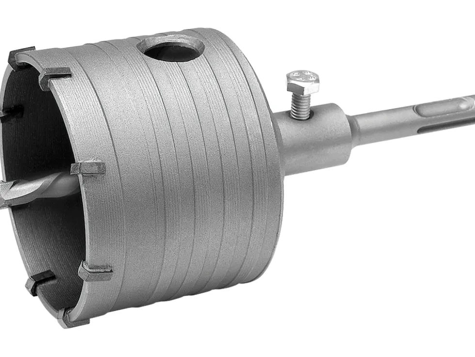 WIERTŁO KORONOWE DO MURU Z UCHWYTEM SDS+ 80 MM