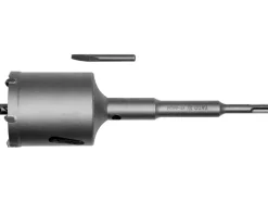 WIERTŁO KORONOWE 82MM SDS PLUS DO WIERCENIA POD PUSZKI ELEKTRYCZNE WYKONANE Z JEDNEGO ELEMENTU