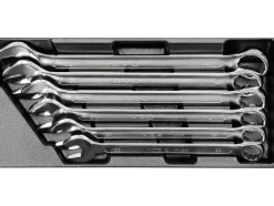 WKŁAD DO SZUFLADY KLUCZE PŁASKO-OCZKOWE 22- 32MM 6CZ.