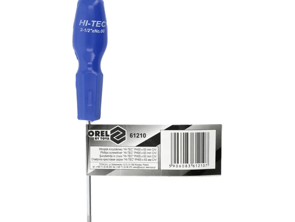 WKRĘTAK HI-TEC PH00X63MM KRZYŻAKOWY