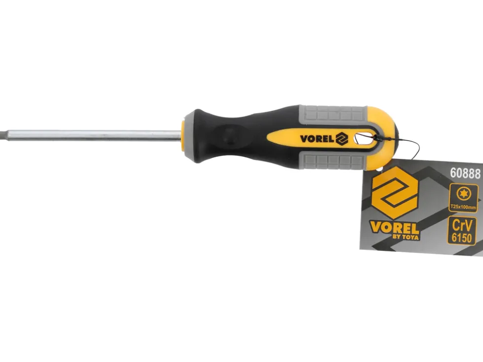 WKRĘTAK TORX T25X100 MM CRV