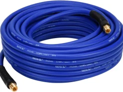 WĄŻ PNEUMATYCZNY HYBRYDOWY 1/4" 20M KOŃCÓWKI G1/4"