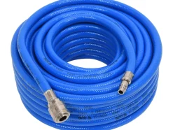 WĄŻ PNEUMATYCZNY ZBROJONY PVC 10MM X 20M Z SZYBKOZŁĄCZAMI