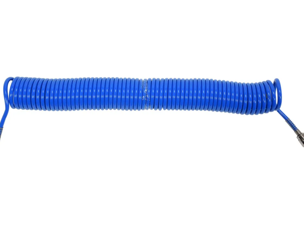 WĄŻ SPIRALNY 6,5MM X 10MM X 15M PU Z SZYBKOZŁĄCZAMI