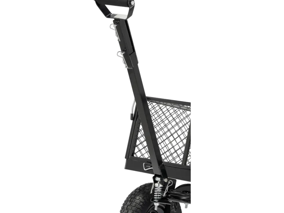 WÓZEK OGRODOWY XL 450KG Z POKROWCEM KOŁA 13"