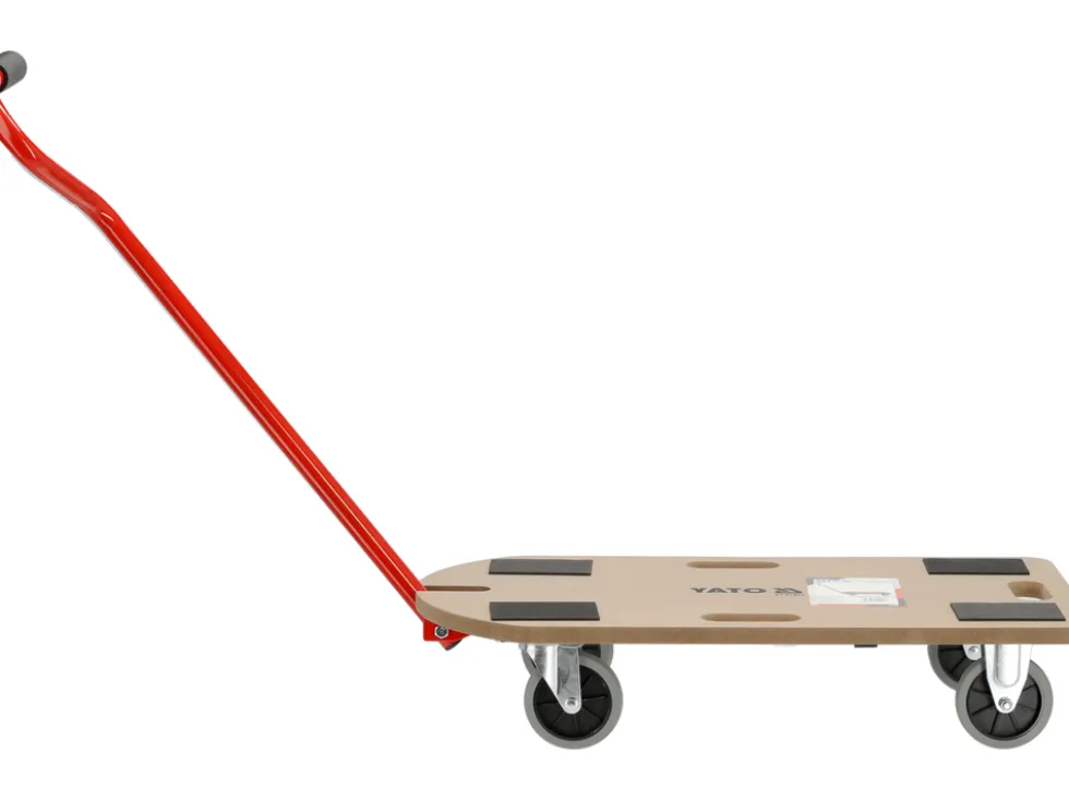 WÓZEK PLATFORMA Z DYSZLEM 250 KG