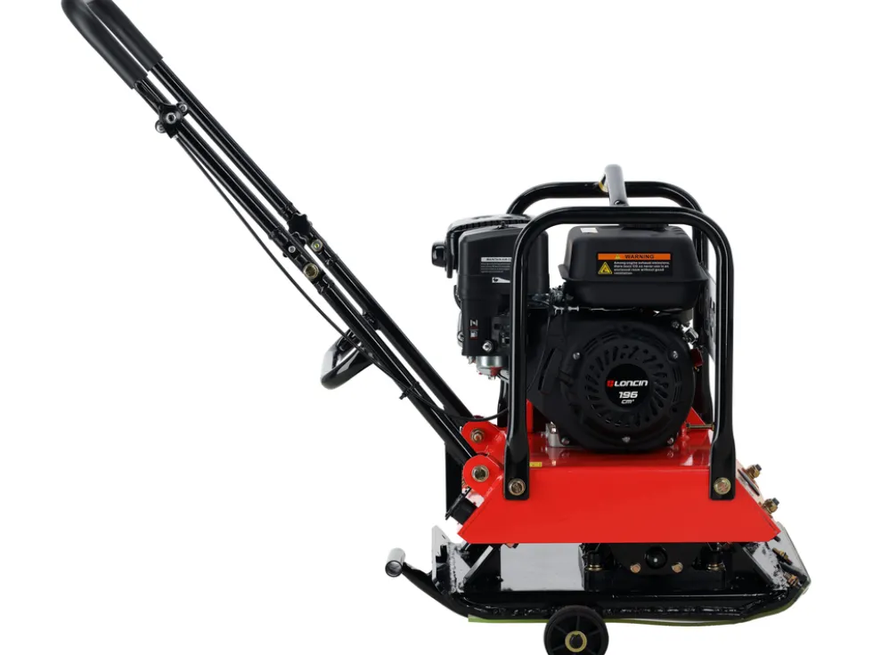 ZAGĘSZCZARKA JEDNOKIERUNKOWA 90 KG, SILNIK LONCIN G200F