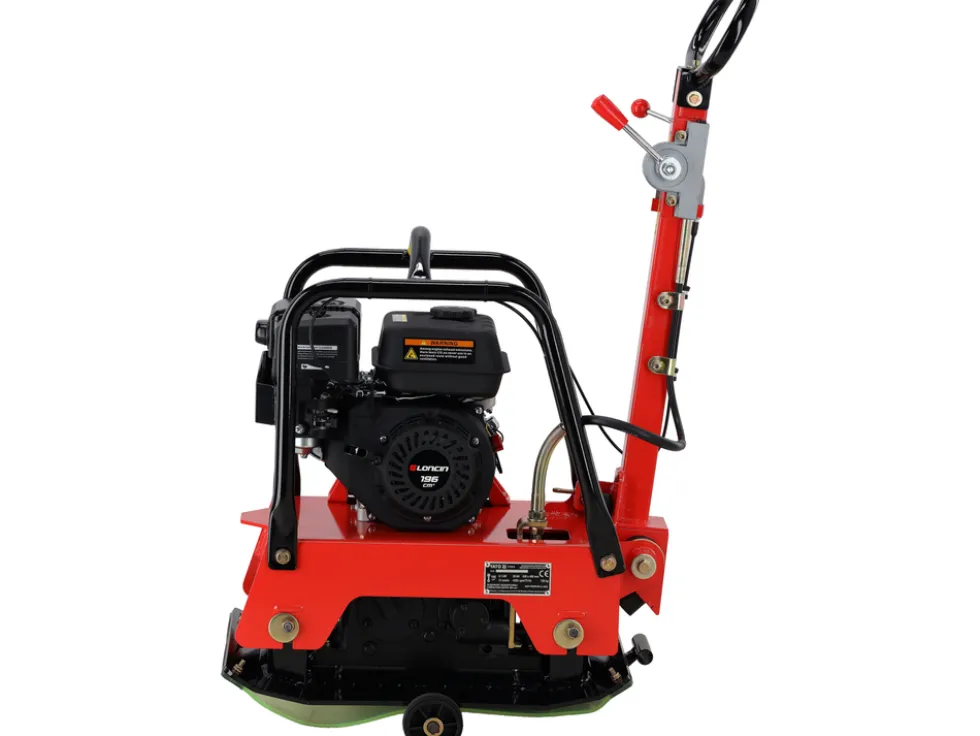 ZAGĘSZCZARKA REWERSYJNA 125KG SILNIK LONCIN G200F