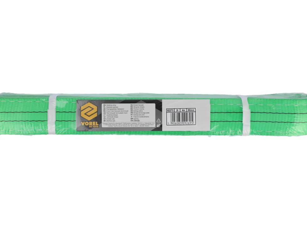 ZAWIESIE PASOWE, TEKSTYLNE 2T, 4M, 60MM DWUWARSTWOWE, PĘTLOWE
