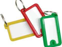 ZAWIESZKI PLASTIKOWE DO KLUCZY 12 SZT