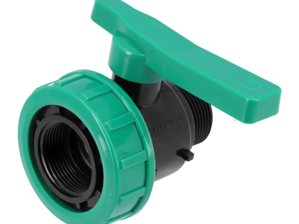 ZAWÓR KULOWY 1 1/4" X 1 1/4" PP, FEMALE/MALE