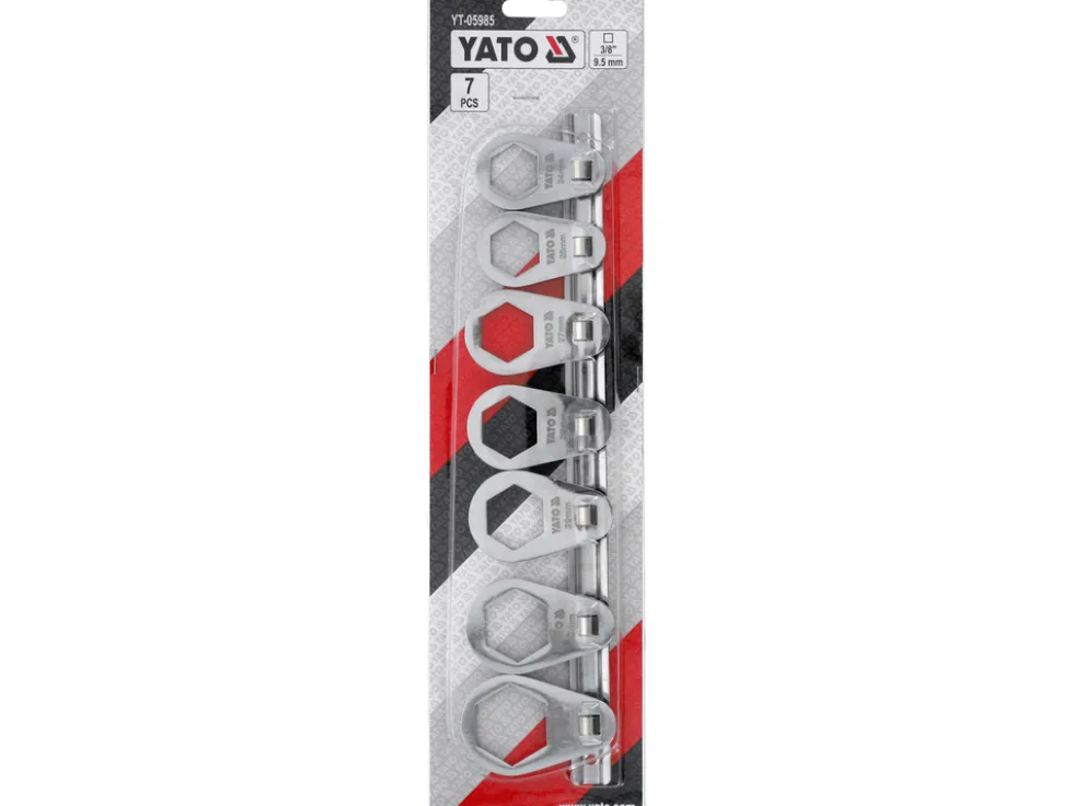 ZESTAW KLUCZY OCZKOWYCH 3/8" DO FILTRÓW OLEJU