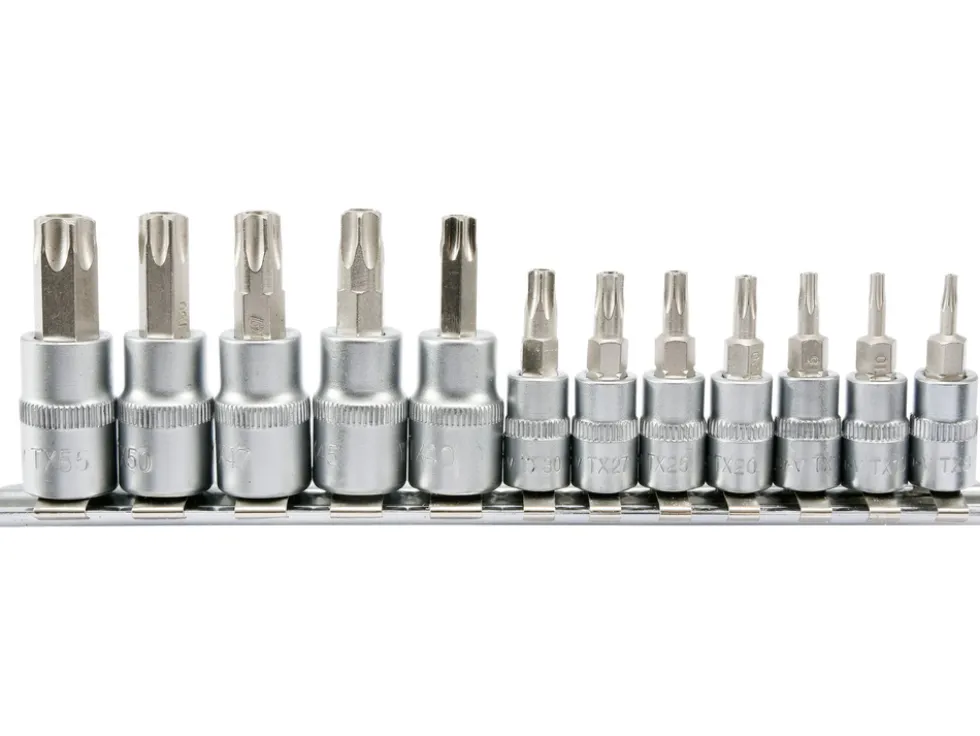 ZESTAW KLUCZY TORX SECUR. NA SZYNIE 12CZ.