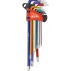 ZESTAW KLUCZY TORX TR T10-T50 9SZT.