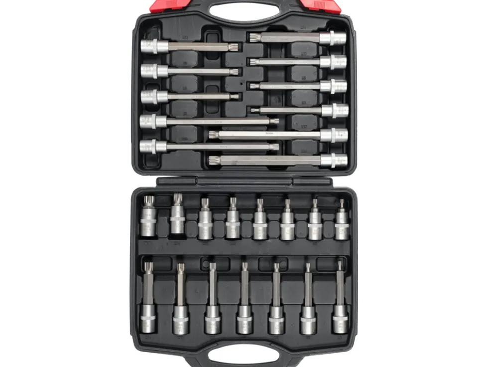 ZESTAW KLUCZY TRZPIENIOWYCH 1/2" SPLINE 26 SZTUK