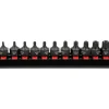 ZESTAW KLUCZY TRZPIENIOWYCH UDAROWYCH KRÓTKICH 3/8" 17MM CRMO 13 ELEMENTÓW