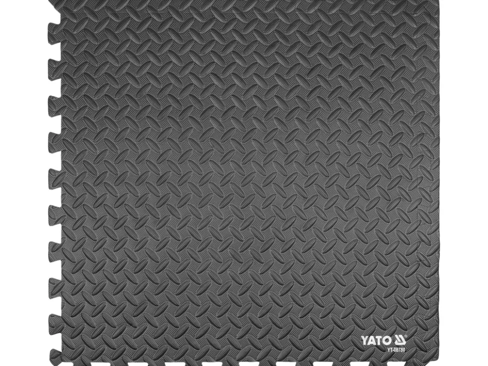 ZESTAW MAT OCHRONNYCH WARSZTAT/FITNESS. ZAWIERA 6 SZTUK 60X60CM 12MM GRUBOŚCI