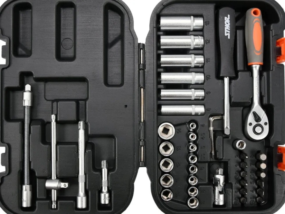 ZESTAW NARZĘDZIOWY 1/4" 42CZ. XS