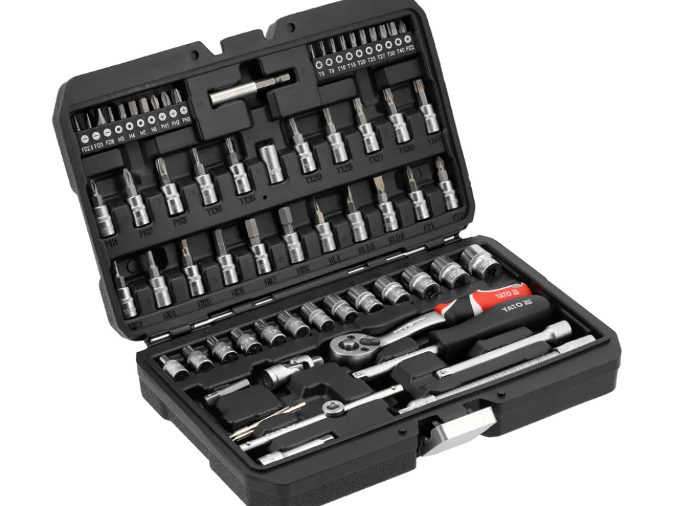 ZESTAW NARZĘDZIOWY 1/4" 68 ELEMENTÓW
