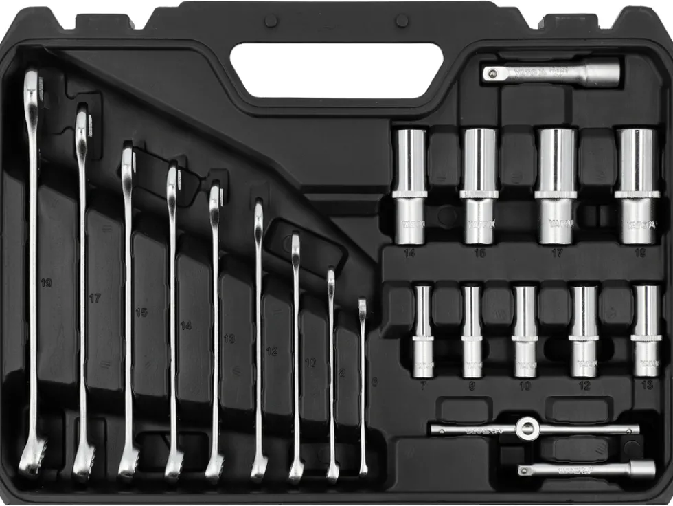 ZESTAW NARZĘDZIOWY 1/4"; 3/8" 92 ELEMENTY
