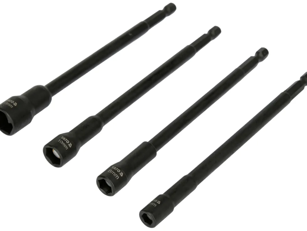 ZESTAW NASADEK MAGNETYCZNYCH 1/4" 150MM 4SZT
