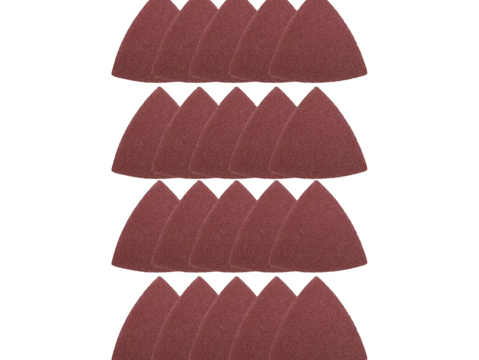 ZESTAW PAPIERÓW ŚCIERNYCH 80 MM DO NARZĘDZIA WIELOFUNKCYJNEGO (P80 10 SZT., P120 5 SZT., P240 5 SZT.) / 20 SZT.