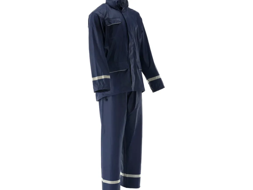 ZESTAW PRZECIWDESZCZOWY NAVY STRETCH ROZM. L