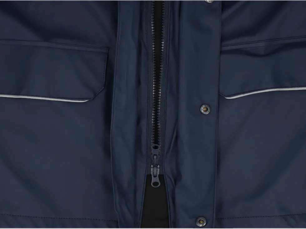 ZESTAW PRZECIWDESZCZOWY NAVY STRETCH ROZM. L