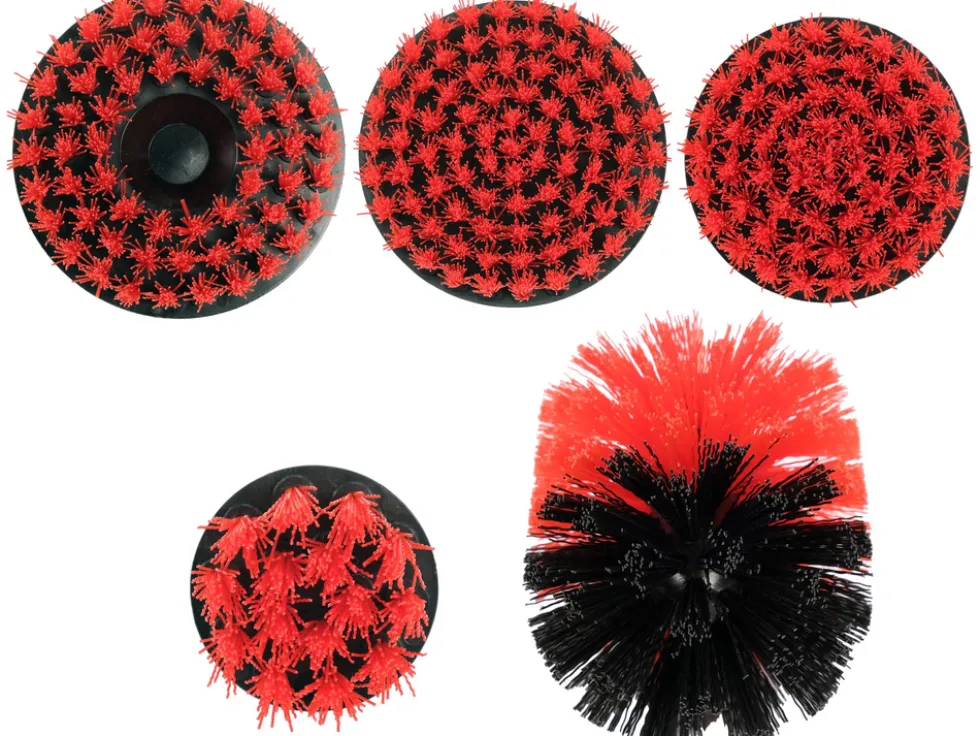 ZESTAW SZCZOTEK NA WIERTARKĘ 5SZT HEX