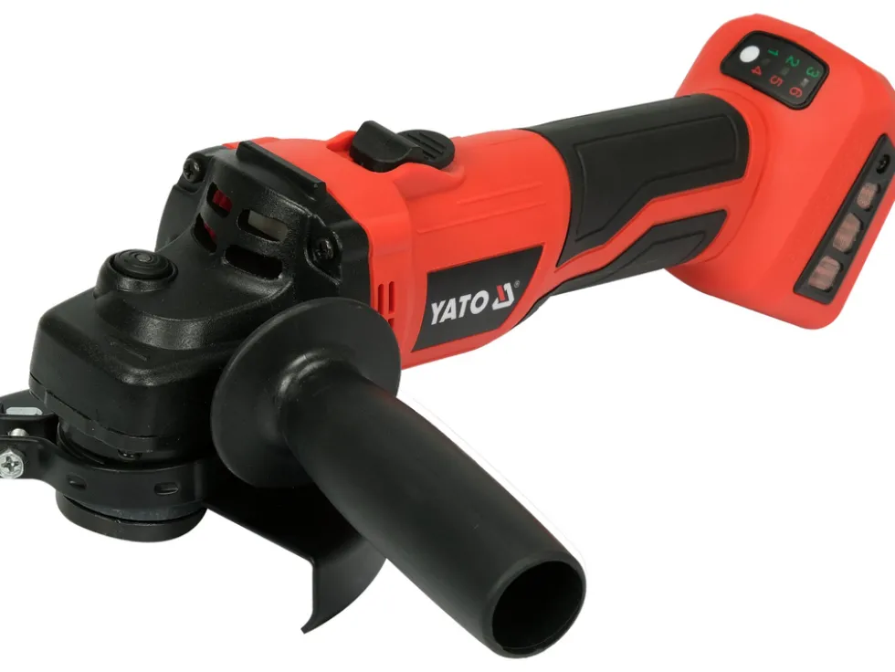 ZESTAW SZLIFIEREK 18V: KĄTOWA 125 MM + PROSTA - AKUMULATOR 4 AH