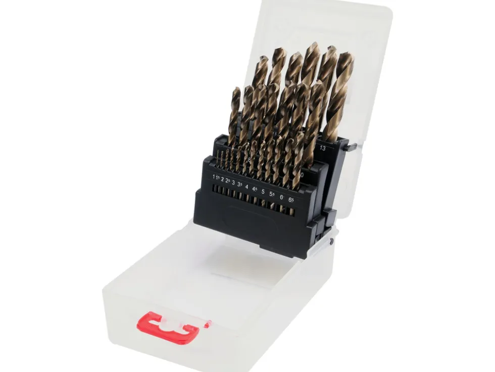 ZESTAW WIERTEŁ DO METALU CO-HSS 25 SZT. 1-13MM